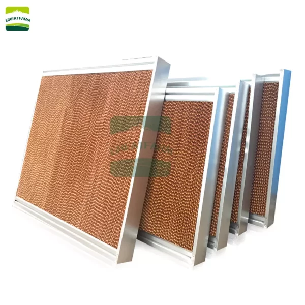 Poultry farming evaporative cooling pad